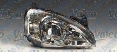 VALEO 87934 Far Sag Elektrikli Corsa C 00>06 Cizgili Cam / H7+H7